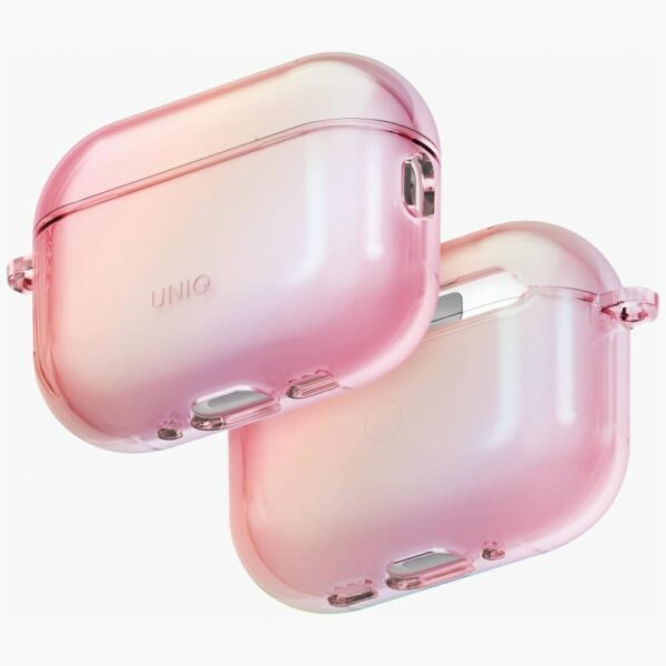 Uniq Iridescia Hang Case for AirPods Pro 3 - Transparent Pinkeng