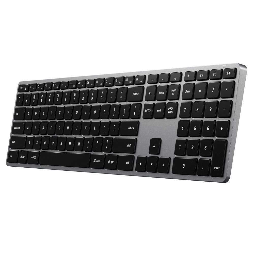 Wireless keyboard QWERTY Satechi Slim X3 ST-BTSX3M space gray