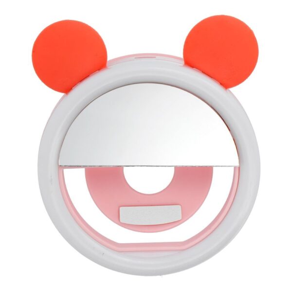 c484e8f5fe5fb8fd3f0114b9385cbc9c LED light ring for selfie on mobile phone RK12 orange