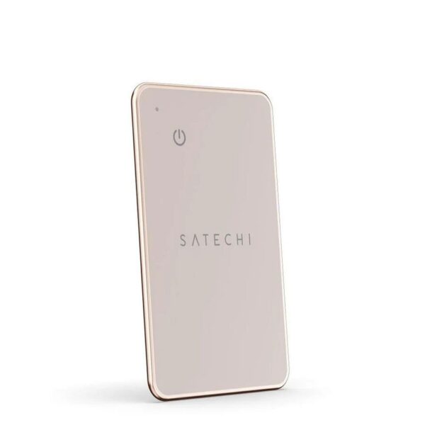 Locator compatible with Apple Find My Satechi card shape ST-LFAWCR desert rose