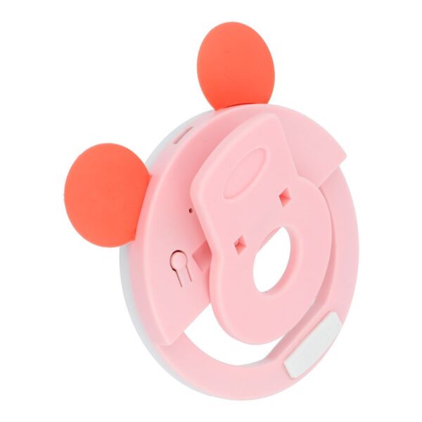 e6f6db9f37a939f3f23a28ad96c3325d LED light ring for selfie on mobile phone RK12 orange