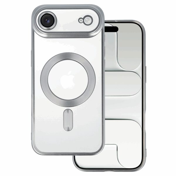 Metallic Magsafe Case for Iphone 17 Air Silver