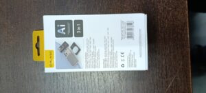 Blavec Power Bank 5000mAh BJ-03 Ultra Slim 7,8mm - Type C - 22,5W magnetic Magsafe 3 in 1 (PBBJ03-MC5G) grey (damaged packaging)