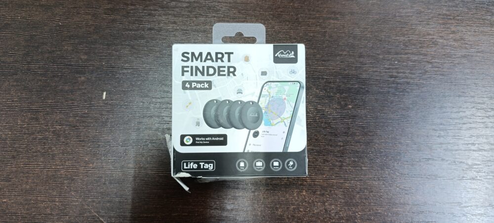 Lifemate GPS Bluetooth LifeTag Tracker HD-P16-3 Android black - 4 pieces (damaged packaging)