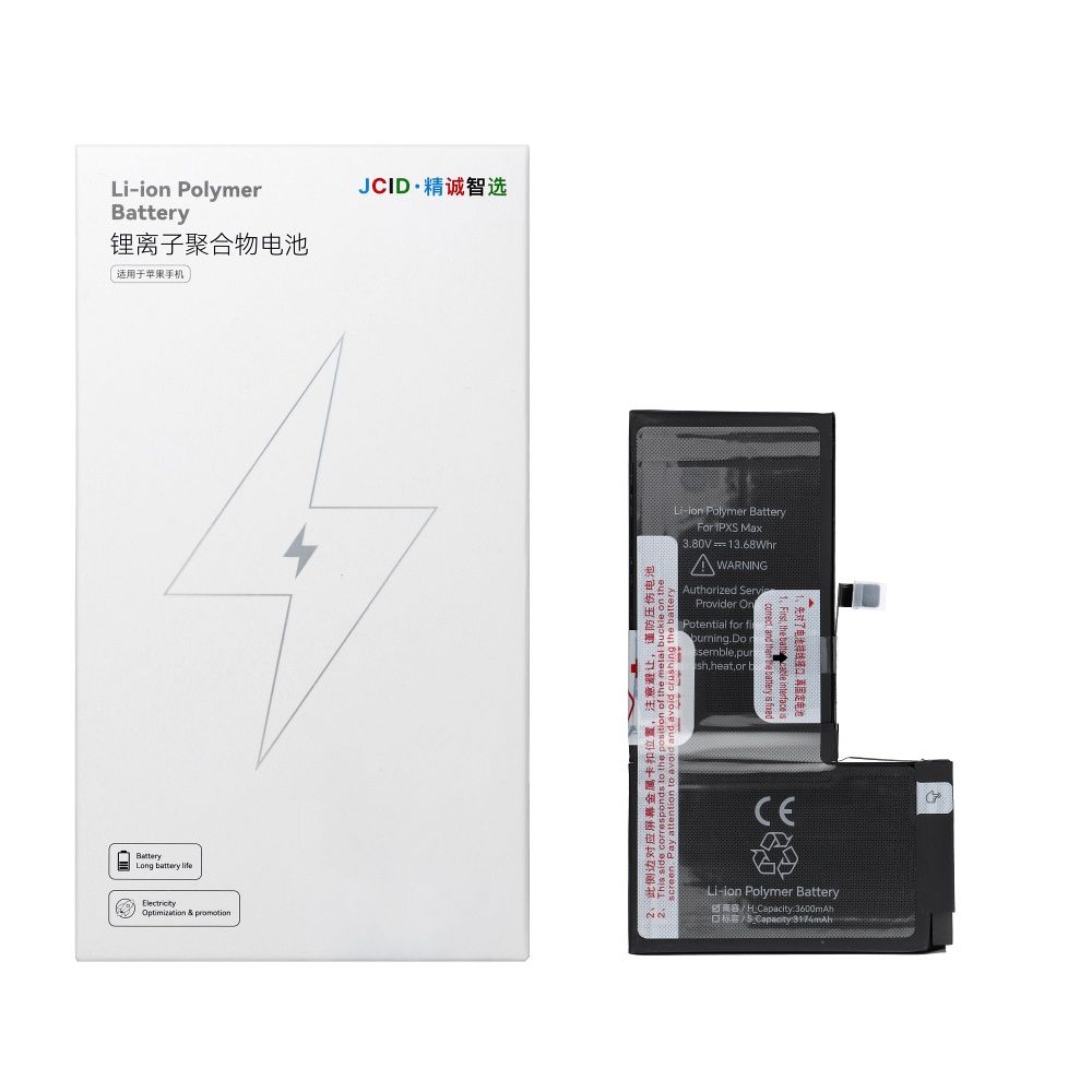 JCID Battery for iPhone Xs Max 3600 mAh (high capacity)
