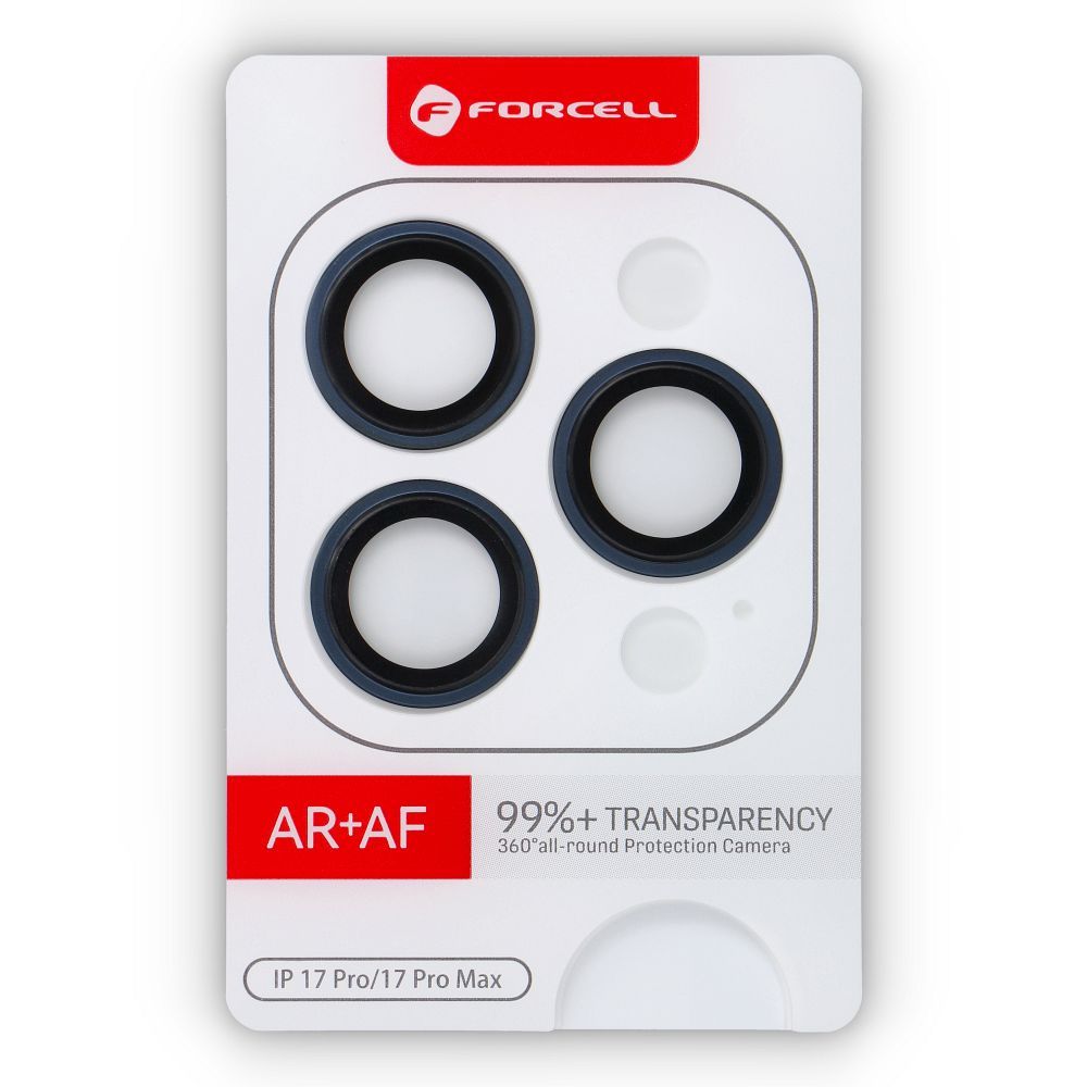 Camera glass to iPhone 17 Pro/ 17 Pro Max Forcell Premium blue