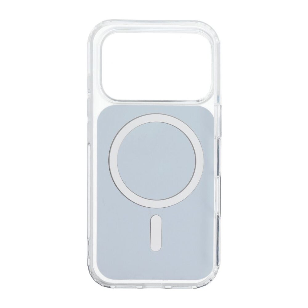 CLEAR FUSION MAG COVER Case compatible with MagSafe for IPHONE 17 Pro black