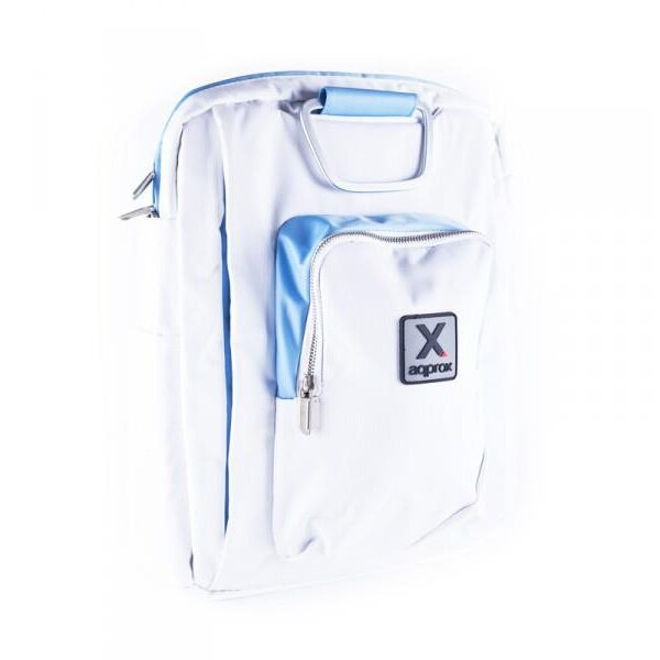 1012 APPROX ΤΣΑΝΤΑ LAPTOP 15.6" ΛΕΥΚΟ/ΜΠΛΕ