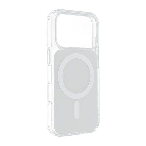 CLEAR FUSION MAG COVER Case compatible with MagSafe for IPHONE 17 white