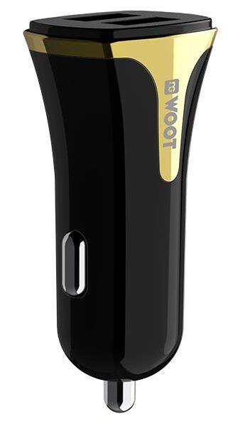 NG WOOT WT61 CAR CHARGER QC3.0 18W, 2 ΘΥΡΕΣ