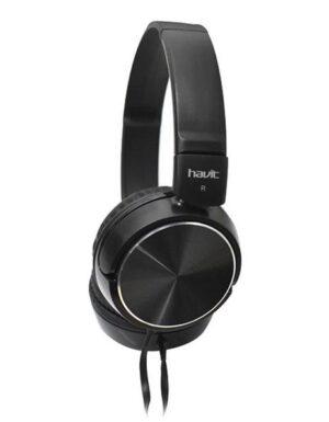 HAVIT H2178 ΑΚΟΥΣΤΙΚΑ ΜΕ ΜΙΚΡΟΦΩΝΟ, ΠΛΑΚΕ ΚΑΛΩΔΙΟ, ΜΑΥΡΟ