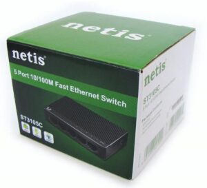 NETIS ST3105C SWITCH 5-PORT 10/100Mbps