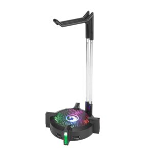18467 MARVO HZ-04 ΒΑΣΗ ΣΤΗΡΙΞΗΣ ΑΚΟΥΣΤΙΚΩΝ ΜΕ RGB ΚΑΙ USB HUB