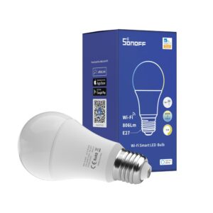 19375 SONOFF SMART ΛΑΜΠΑ LED B02-BL-A60, WIFI, 9W, 806LM, E27