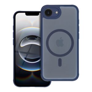 FULL MATTE MAG COVER case compatible with MagSafe for IPHONE 14 Pro blue