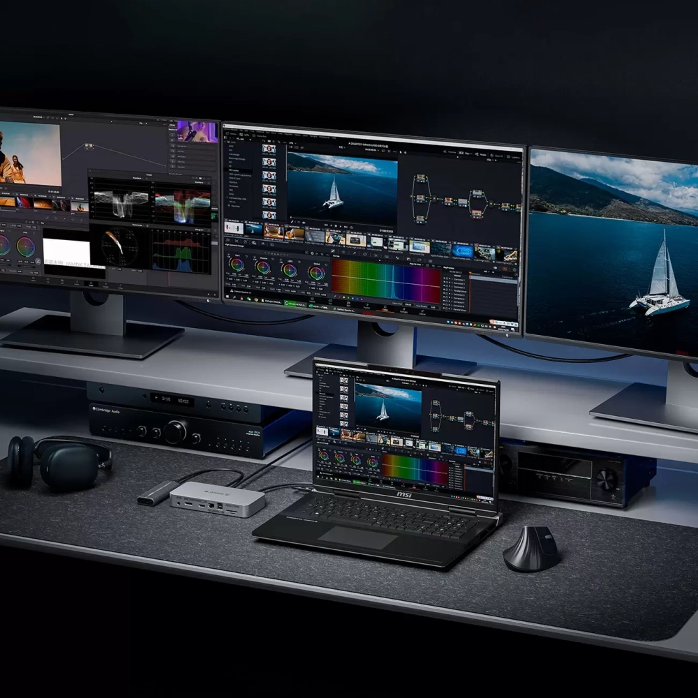 Orico USB4 Thunderbolt5 Cable 80Gbps 240W USB-C to USB-C 1m - Blackeng