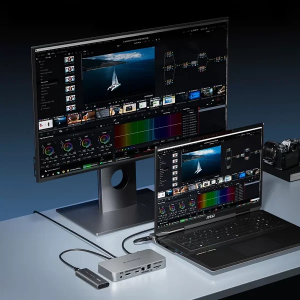 Orico USB4 Thunderbolt5 Cable 80Gbps 240W USB-C to USB-C 1m - Blackeng