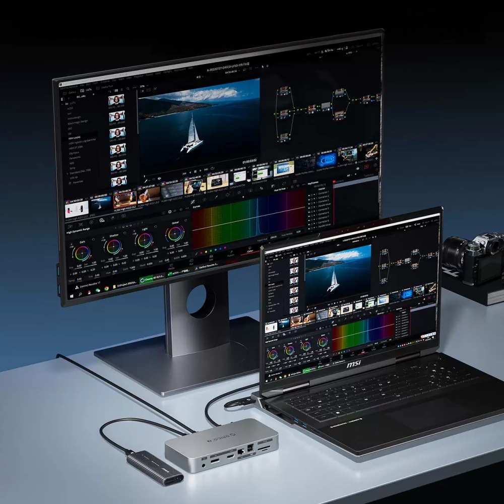 Orico USB4 Thunderbolt5 Cable 80Gbps 240W USB-C to USB-C 1m - Blackeng