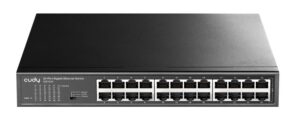 CUDY GS1024 24-PORT GIGABIT METAL SWITCH, RACKMOUNT