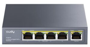 CUDY POE40 4 CHANNEL GIGABIT POE ++ EXTENDER