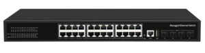 CUDY GS5024S4 24-PORT LAYER 3 MANAGED GIGABIT SWITCH WITH 4 10G SFP SLOTS