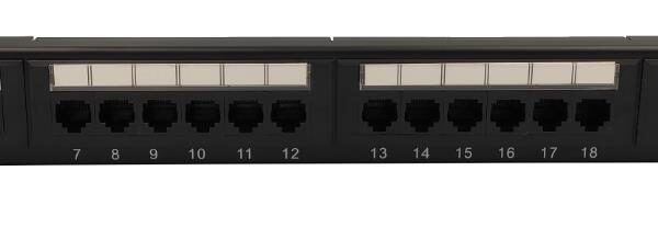 NG PATCH PANEL CAT6, 1U, 24 PORTS
