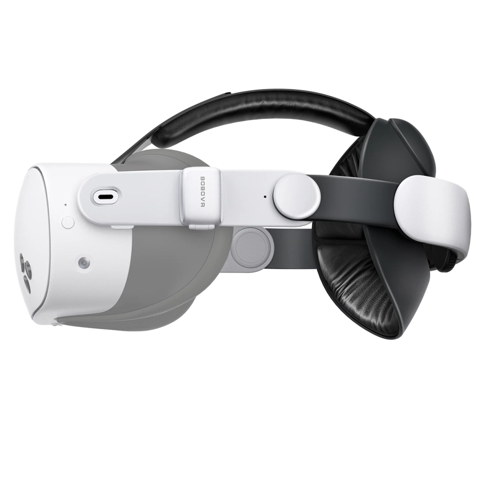 BoboVR E3 Head Strap for Meta Quest 3 and 3S - White and Blackeng