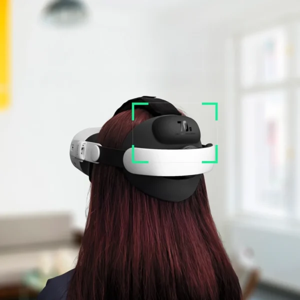 BoboVR E3 Head Strap for Meta Quest 3 and 3S - White and Blackeng