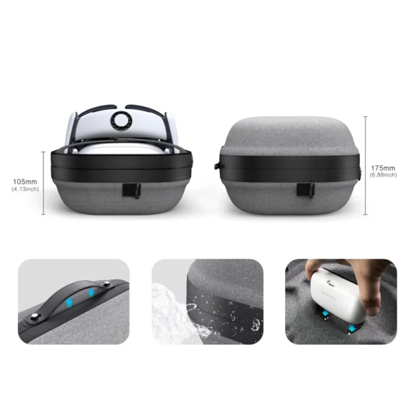BoboVR C3 Carrying Case for Meta Quest 3 and 3S - Grayeng