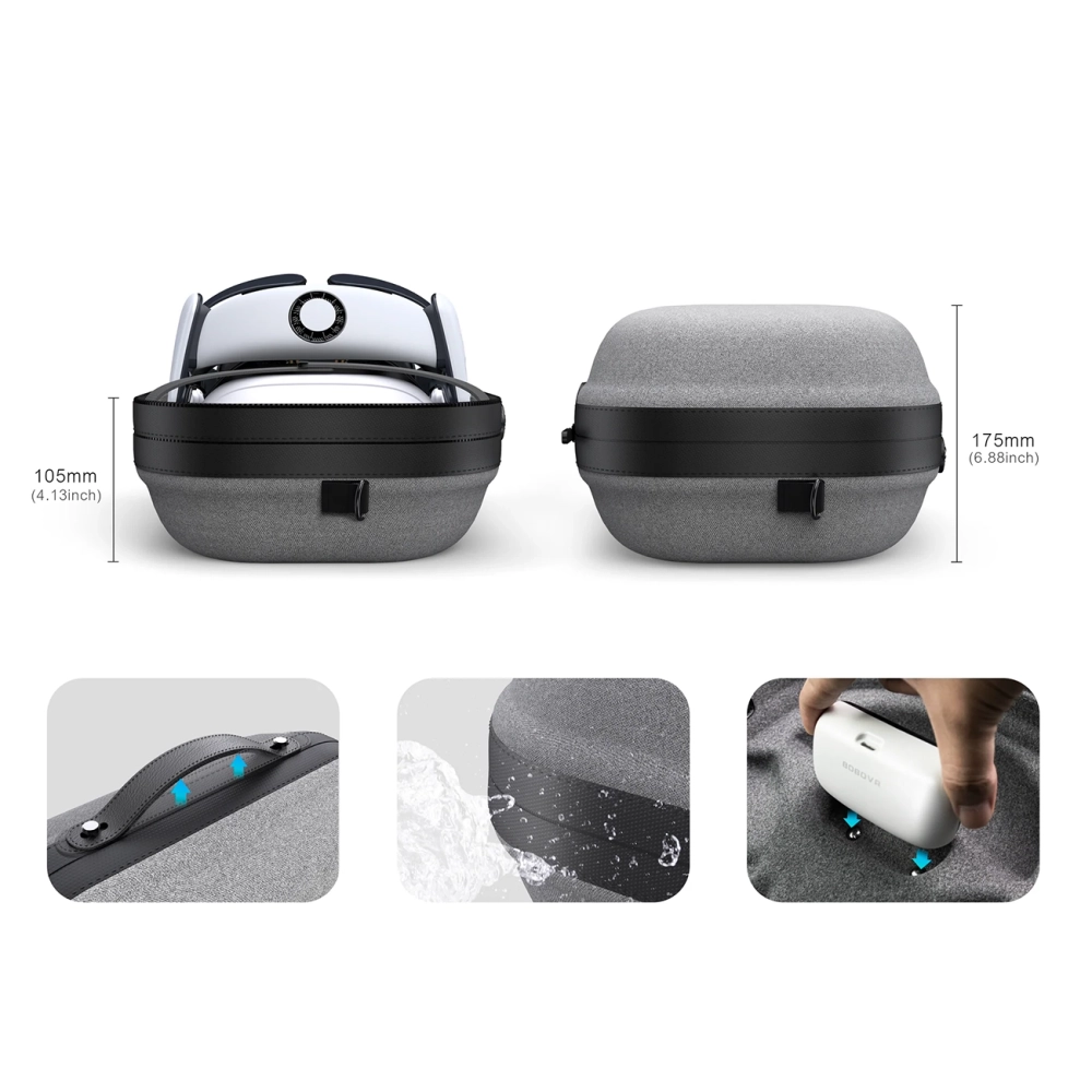 BoboVR C3 Carrying Case for Meta Quest 3 and 3S - Grayeng