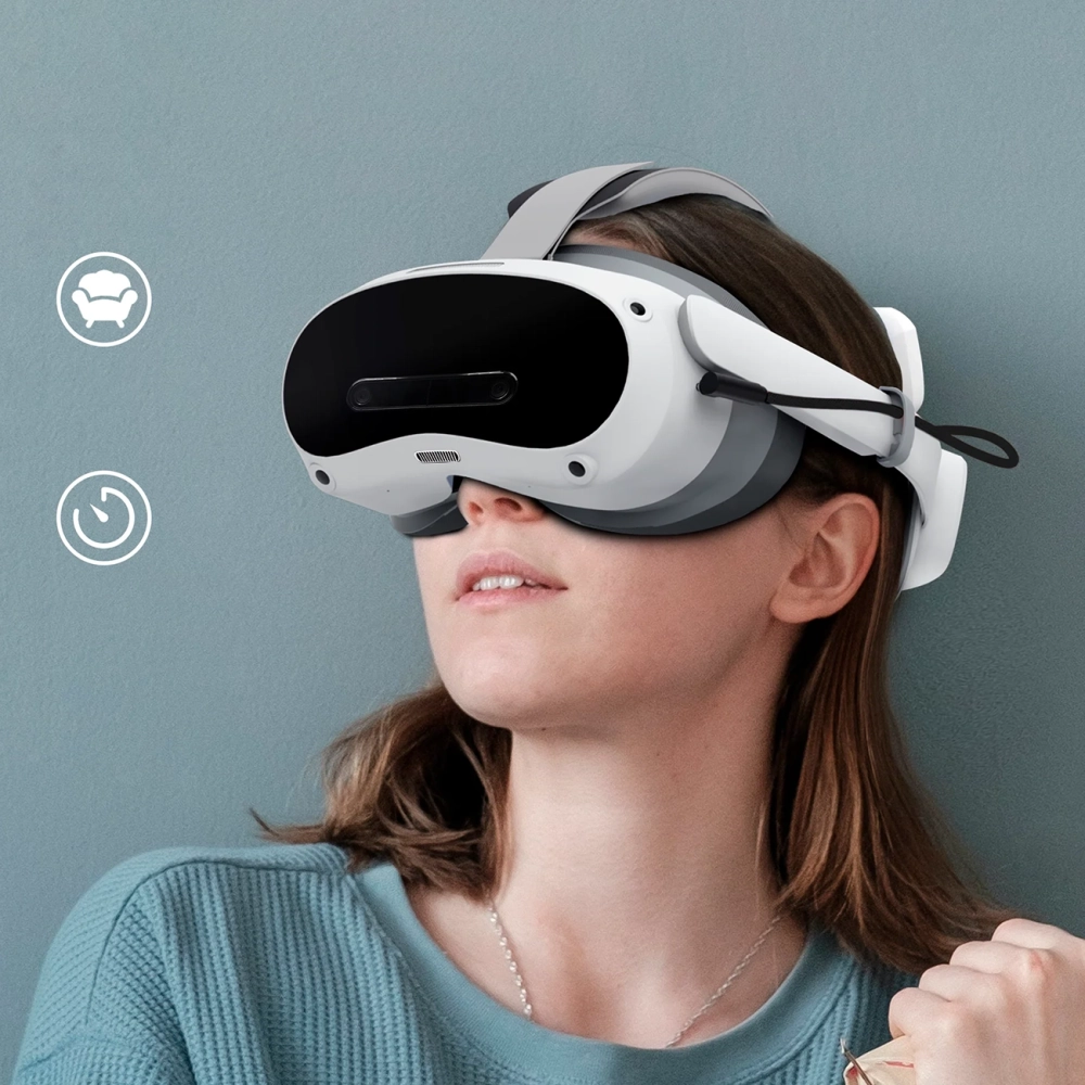 BoboVR P4S Head Strap with Battery for PICO 4 Ultra and Ultra Enterprise - Grayeng