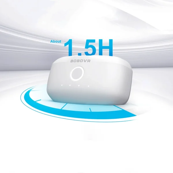 BoboVR P4S Head Strap with Battery for PICO 4 Ultra and Ultra Enterprise - Grayeng