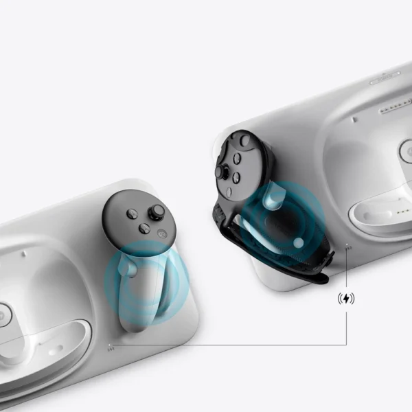 207098_3 BoboVR D3 Docking Station for Meta Quest 3 - Whiteeng