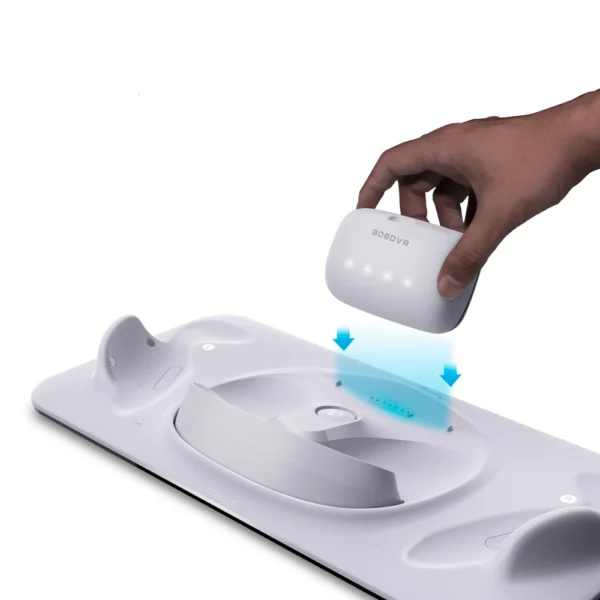 207098_4 BoboVR D3 Docking Station for Meta Quest 3 - Whiteeng