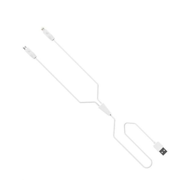 Cable USB A to Lightning Hoco 2,1A 2 m X1 white