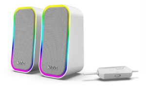 28670 MARVO SG-285 GY HAVOC20 HXEIO, 2x3w, RGB, ΓΚΡΙ