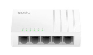 CUDY 5-PORT GIGABIT SPLITTER WITH USB C