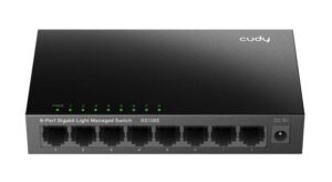 CUDY 8-PORT GIGABIT LIGHT MANAGED SWITCH