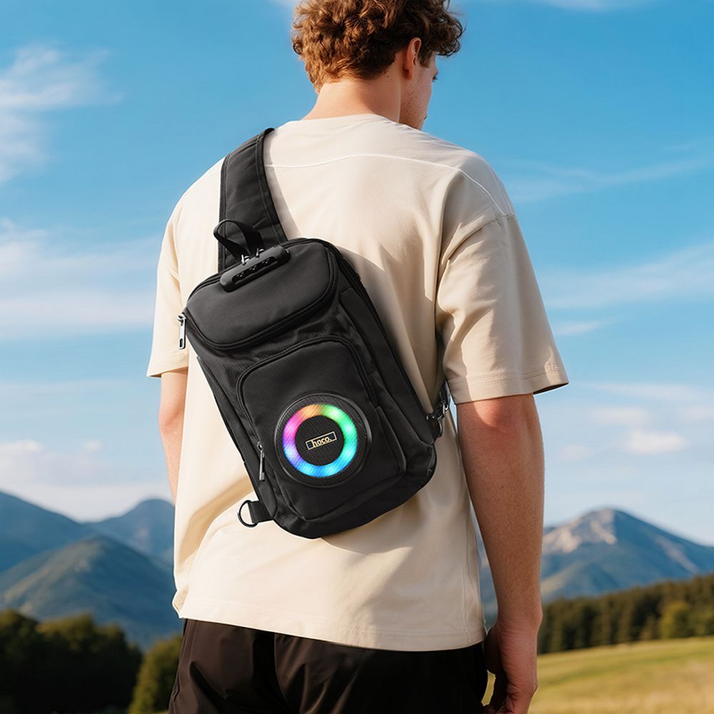Speaker bluetooth 8W 3h backpack shape 6L Hoco HC42 black