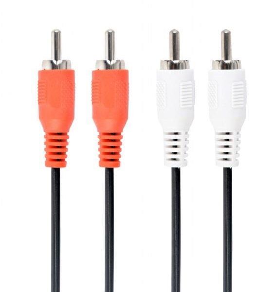 CABLEXPERT ΚΑΛΩΔΙΟ ΗΧΟΥ RCA x 2 TO RCA x 2 , 1.8m