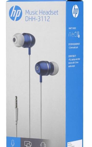 HP ΑΚΟΥΣΤΙΚΑ ΨΕΙΡΕΣ DHH-3112 ΛΕΥΚΟ/ΜΠΛΕ