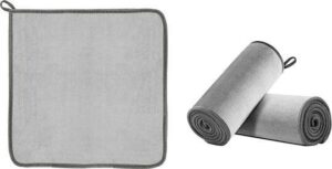 31759 BASEUS EASY LIFE ΠΑΝΙ ΜΙΚΡΟΙΝΩΝ ΣΤΕΓΝΩΜΑΤΟΣ ΑΥΤΟΚΙΝΗΤΟΥ, 2 ΤΕΜΑΧΙΑ, 40x40, ΓΚΡΙ