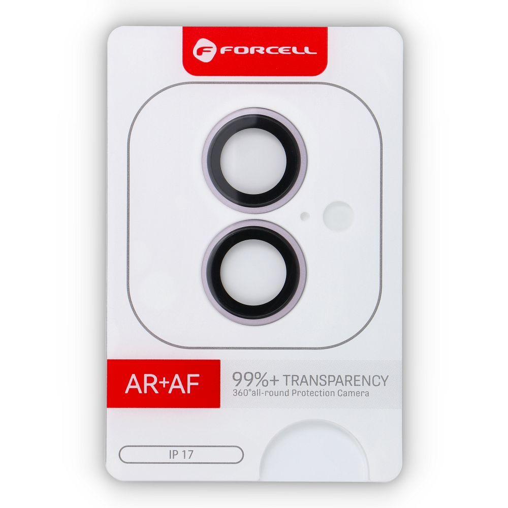 34dcd16cb71e3bc373c346264d6c6924 Camera glass to iPhone 17 Forcell Premium light purple