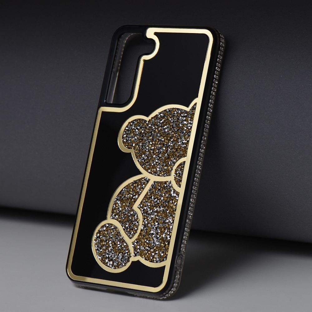 38e8459d2154caccb337c0e2d72ebd74 TEDDY BEAR Case for SAMSUNG S26 Ultra gold