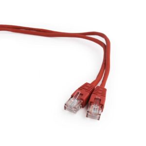 395 ΚΑΛΩΔΙΟ ΔΙΚΤΥΟΥ CABLEXPERT CAT5E 1m RED