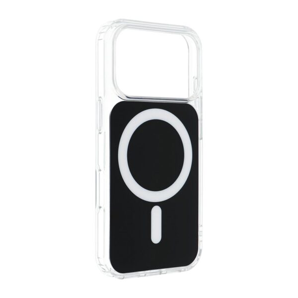 CLEAR FUSION MAG COVER Case compatible with MagSafe for IPHONE 17 black