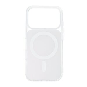 CLEAR FUSION MAG COVER Case compatible with MagSafe for IPHONE 17 white