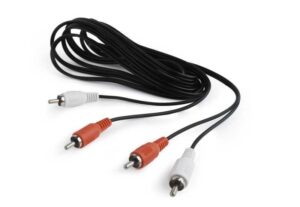 CABLEXPERT ΚΑΛΩΔΙΟ ΗΧΟΥ RCA x 2 TO RCA x 2 , 1.8m