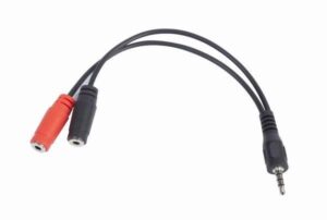 4489 CABLEXPERT ΚΑΛΩΔΙΟ ΗΧΟΥ 3.5mm 4-PIN ΑΡΣΕΝΙΚΟ ΣΕ 3.5mm STEREO+MIC