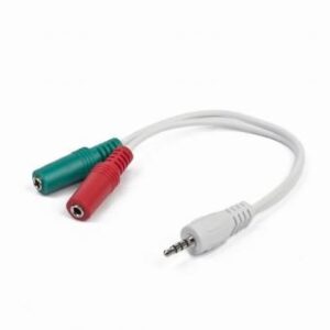 4490 CABLEXPERT ΚΑΛΩΔΙΟ ΗΧΟΥ 3.5mm 4-PIN ΑΡΣΕΝΙΚΟ ΣΕ 3.5mm STEREO+MIC